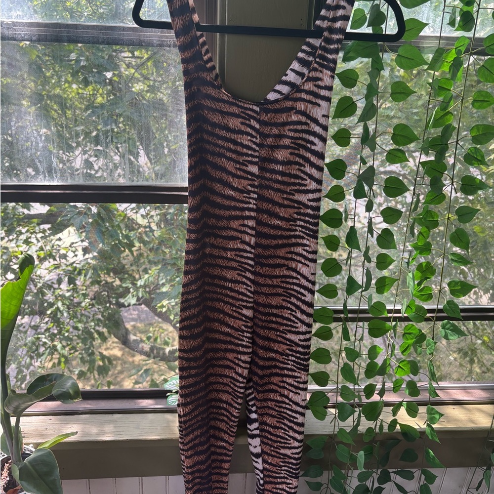 Tiger Print One Piece